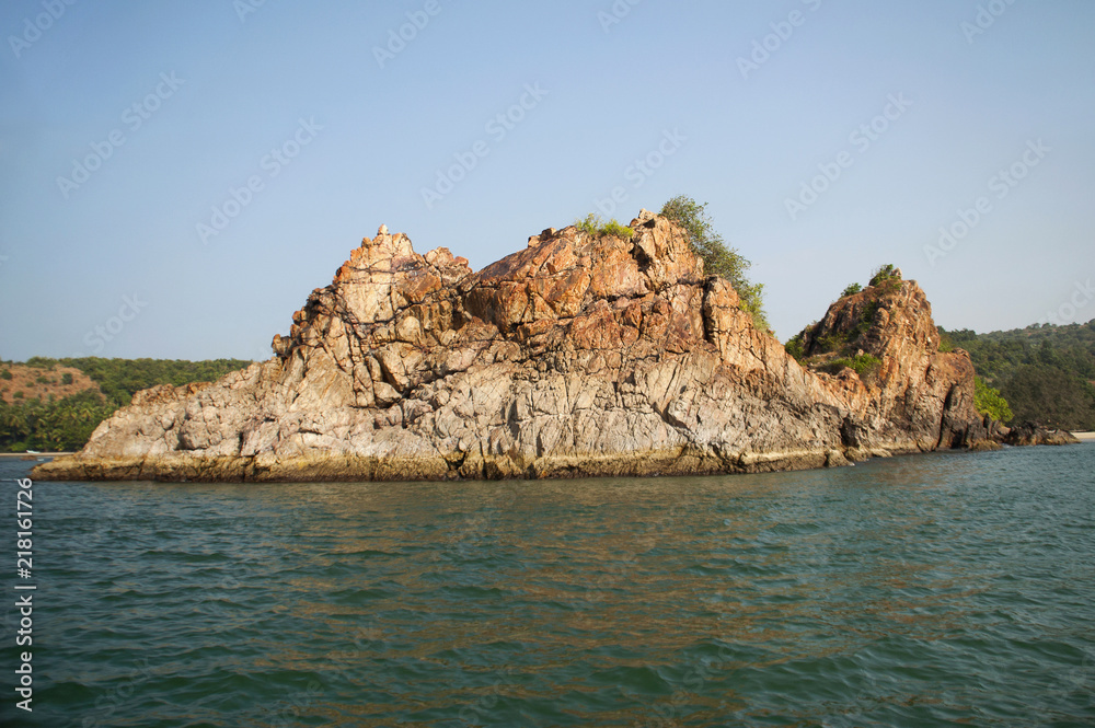 Nivati Rocks Rocks near Tarkarli, District Sindhudurga, Maharashtra
