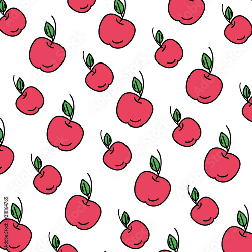 color delicious apple fresh fruit background