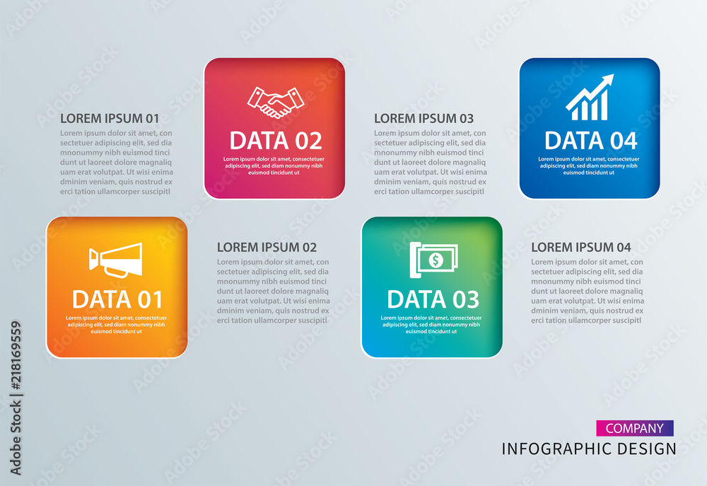 Infographics square paper with 4 data template. Vector illustration abstract background. Can be used for workflow layout, business step, tag, banner, web design. Infographics square paper with 4 data template. Vector illustration abstract background. Can be used for workflow layout, business step, tag, banner, web design.