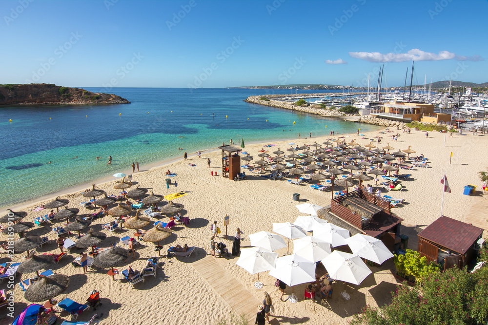 Portals Nous beach (playa), Mallorca, Balearic islands, Spain