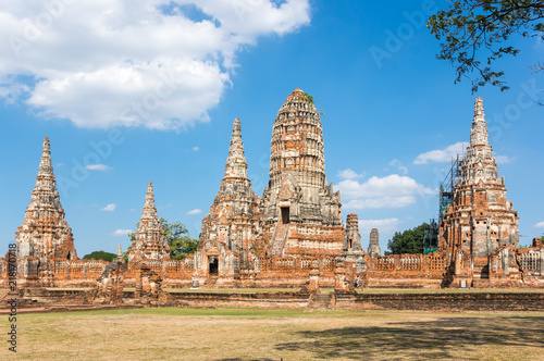 Ruins of the old city of Ayutthaya, Thailand © gumbao