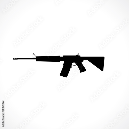 semi-automatic rifle