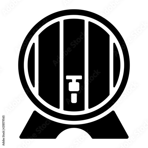 Oktoberfest Icon - Holzfass