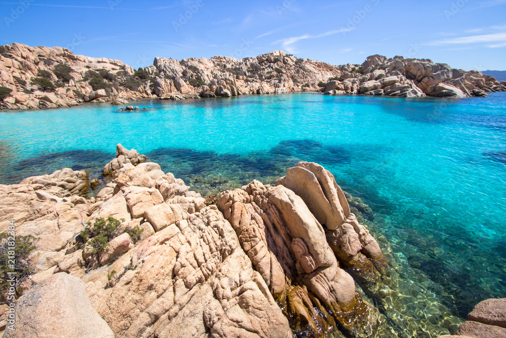 Spiaggia di Cala Coticcio, Sardegna, Italy Spiaggia di Cala Coticcio, Sardegna, Italy