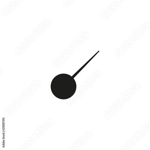 awl on white background