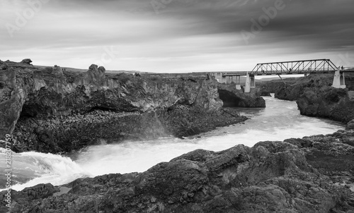 Bridge over Skjaifandafiyot River, Iceland