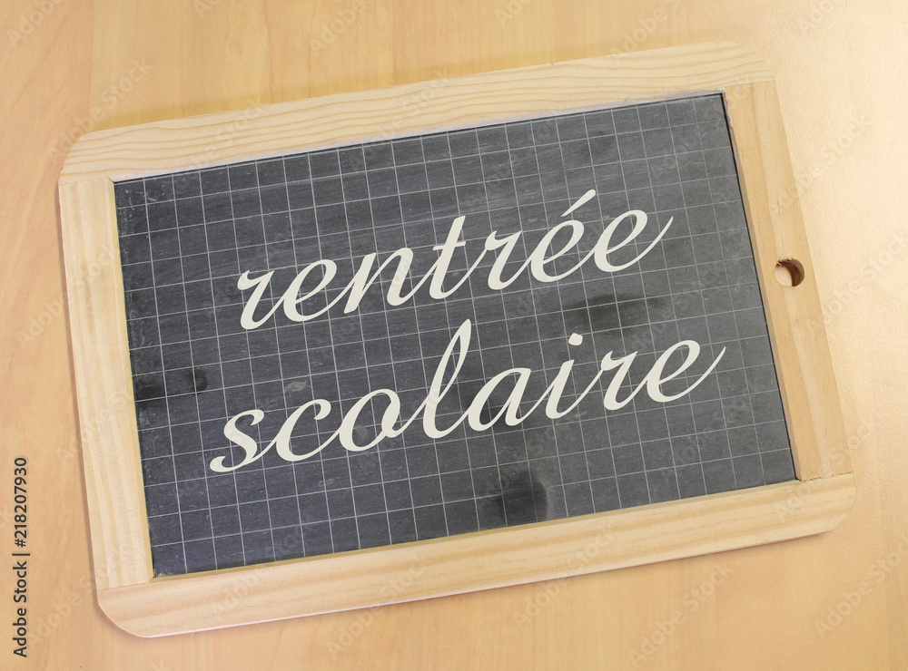 Fototapeta premium rentrée des classes