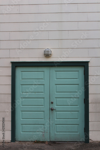 open the door