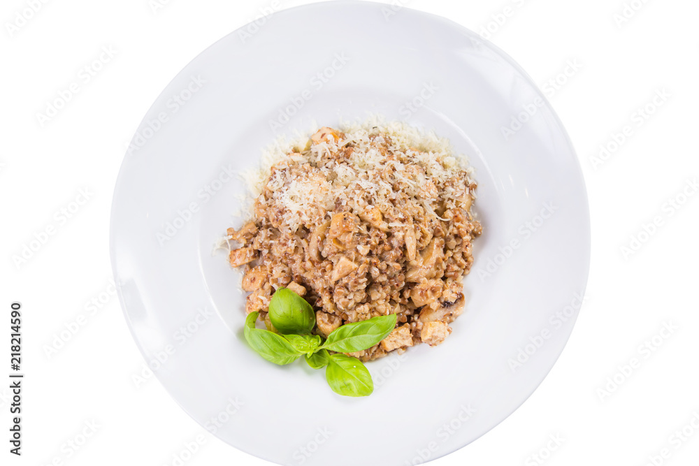 buckwheat green basil