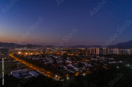 Sunset at Recreio dos Bandeirantes, Rio de Janeiro