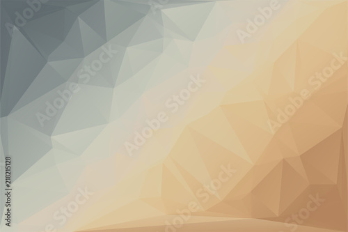 Low polygon triangle polygonal illustration,which consist of triangles.Creative geometric illustration in Origami style with gradient. Brand new design for your business.