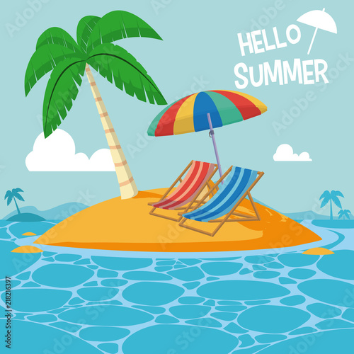 Its summer time card