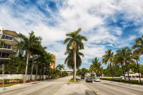 Street in Florida Town 