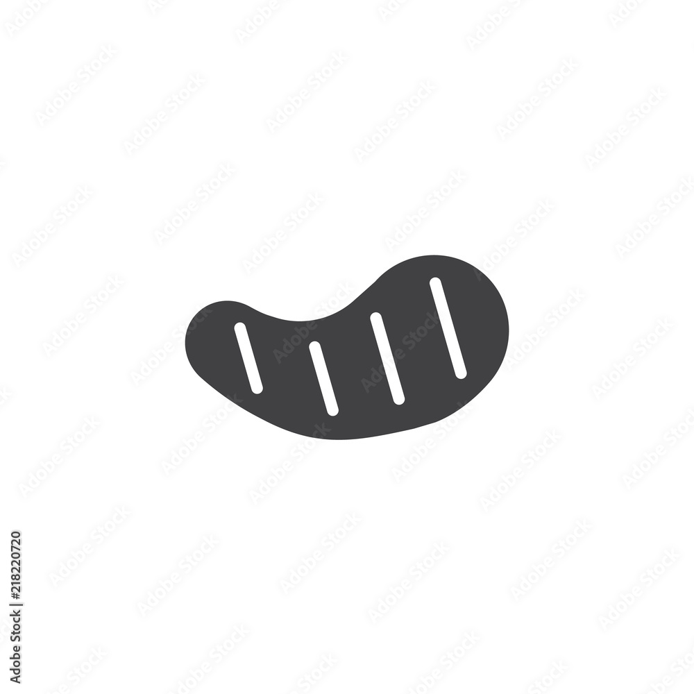 Meat Steak vector icon. filled flat sign for mobile concept and web design. Beef steak simple solid icon. Symbol, logo illustration. Pixel perfect vector graphics Meat Steak vector icon. filled flat sign for mobile concept and web design. Beef steak simple solid icon. Symbol, logo illustration. Pixel perfect vector graphics