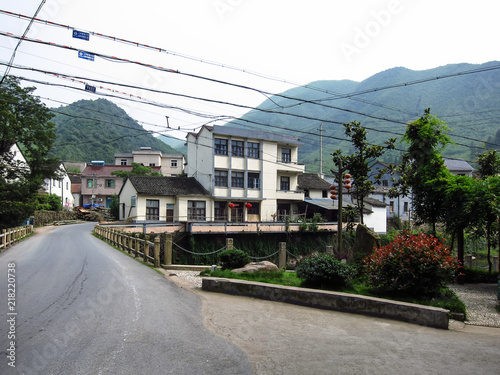 New Built Houses in the Mountain Area © hunterbliss