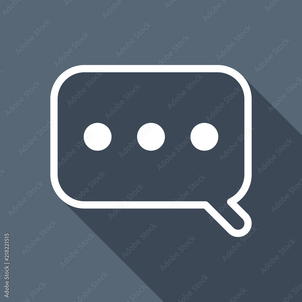 Simple text cloud. Linear, thin outline. White flat icon with lo Simple text cloud. Linear, thin outline. White flat icon with lo