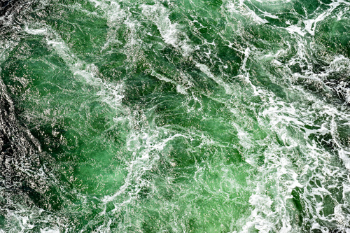 Fotografija Turbulent water behind a ship