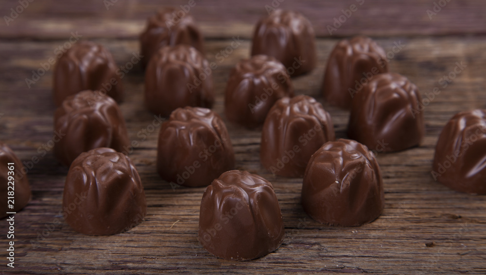chocolate candy and sugar chocolate candy and sugar