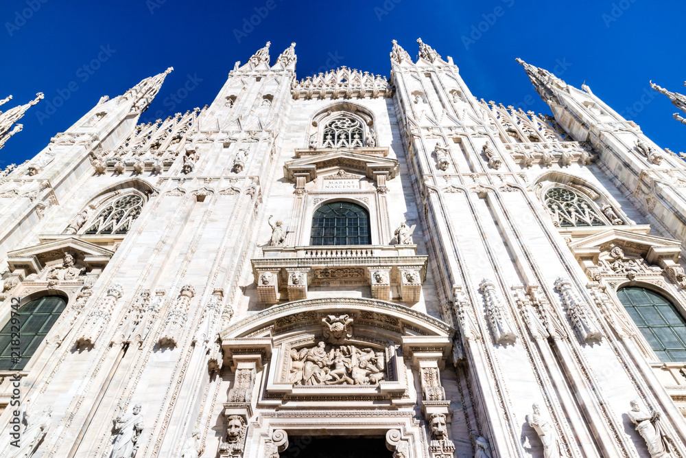 Catholic Church Duomo Di Milano from Italy