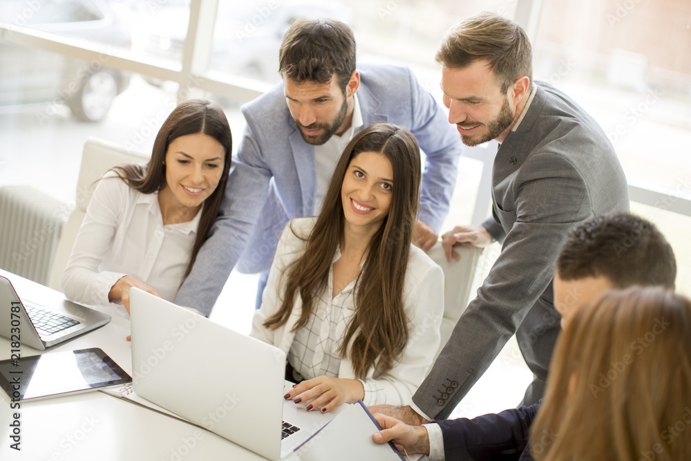 Young business team Young business team
