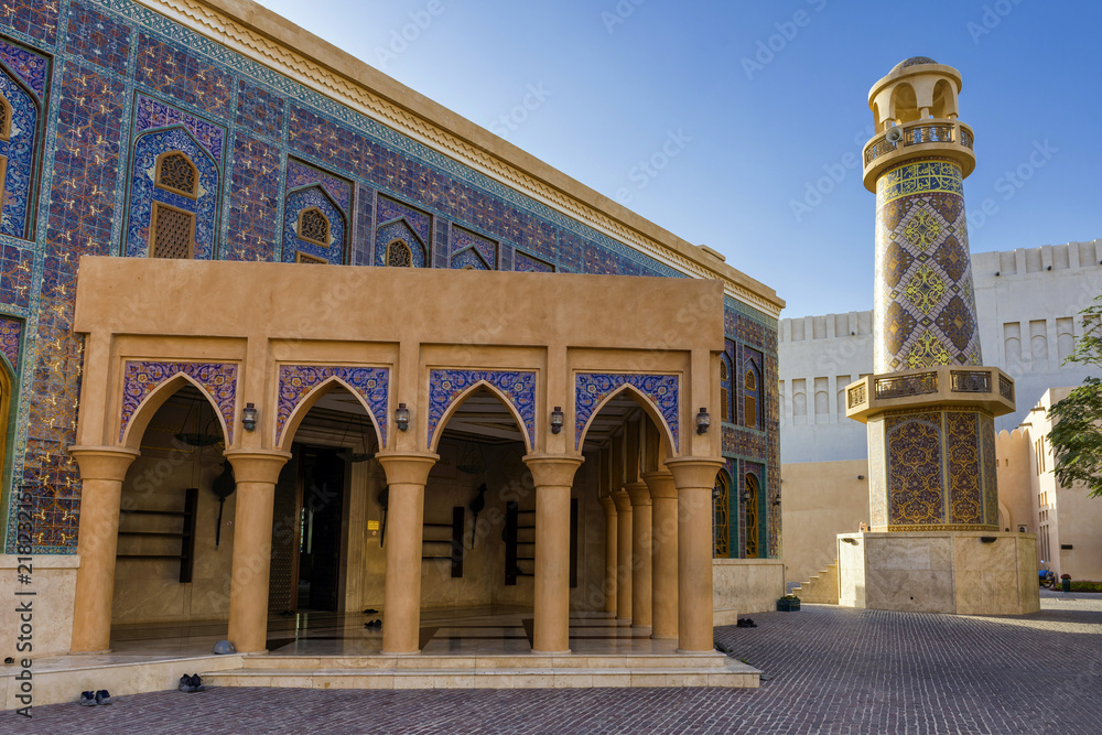 Die Katara Moschee im Kulturellen Zentrum von Doha, Katar