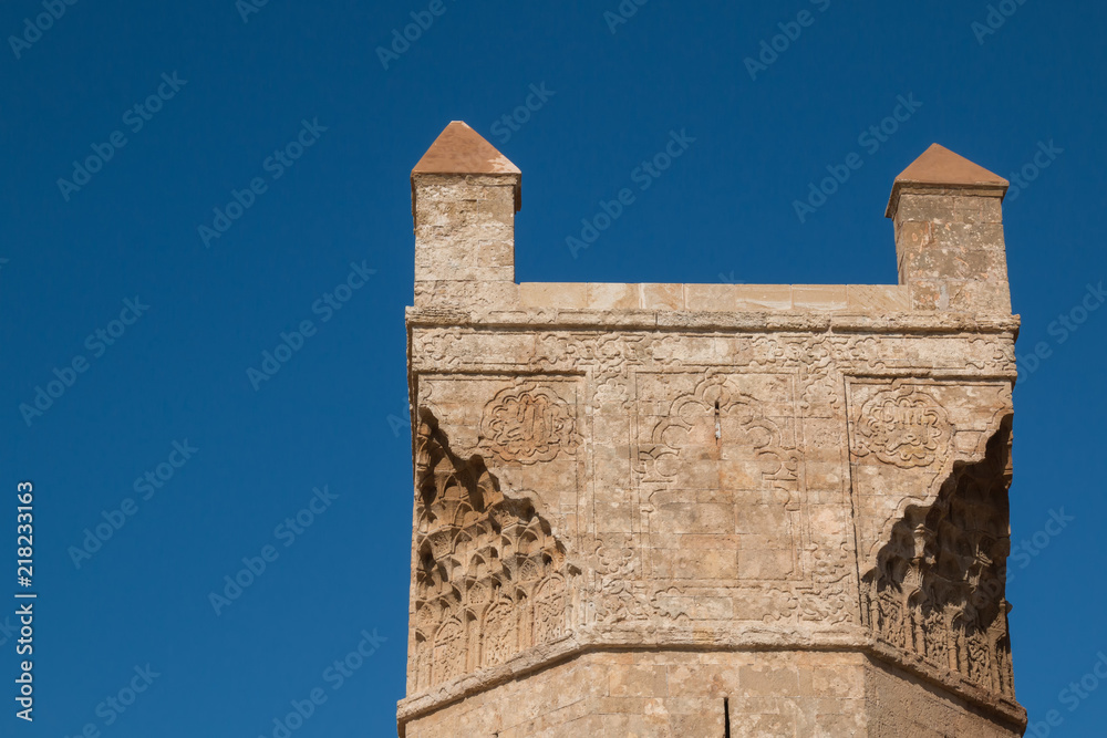 Tower at the entrance to Chellah, Rabat, Morocco