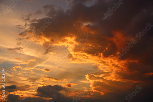 Clouds_Evening_夕焼け_雲