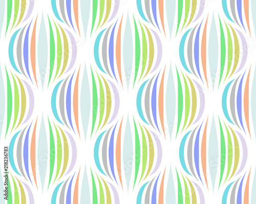 Retro repetetive wallpaper - Vintage vector pattern