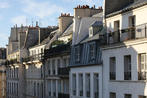 Photography Paris residential buildings