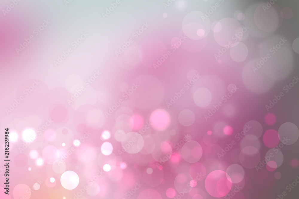 Purple bright abstract Bokeh. Template for your product display montage . Beautiful texture.