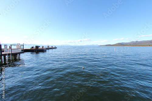 Wallpaper Mural View of  Lake Tahoe from the beach. Torontodigital.ca