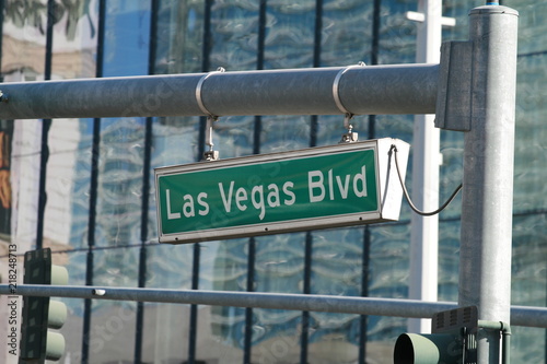 Canvas Print Las Vegas Blvd