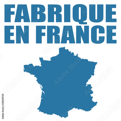Logo fabriqué en France.