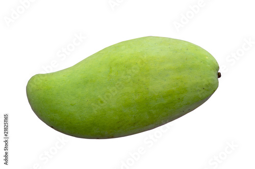 mango on white background, isolated, with clipping path