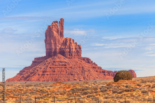 Rock formation at Monument Valley