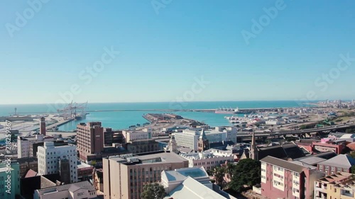 Footage of Port Elizabeth one of the greatest cities in South Africa at the end of the garden routes, footage taken in Jun 2018