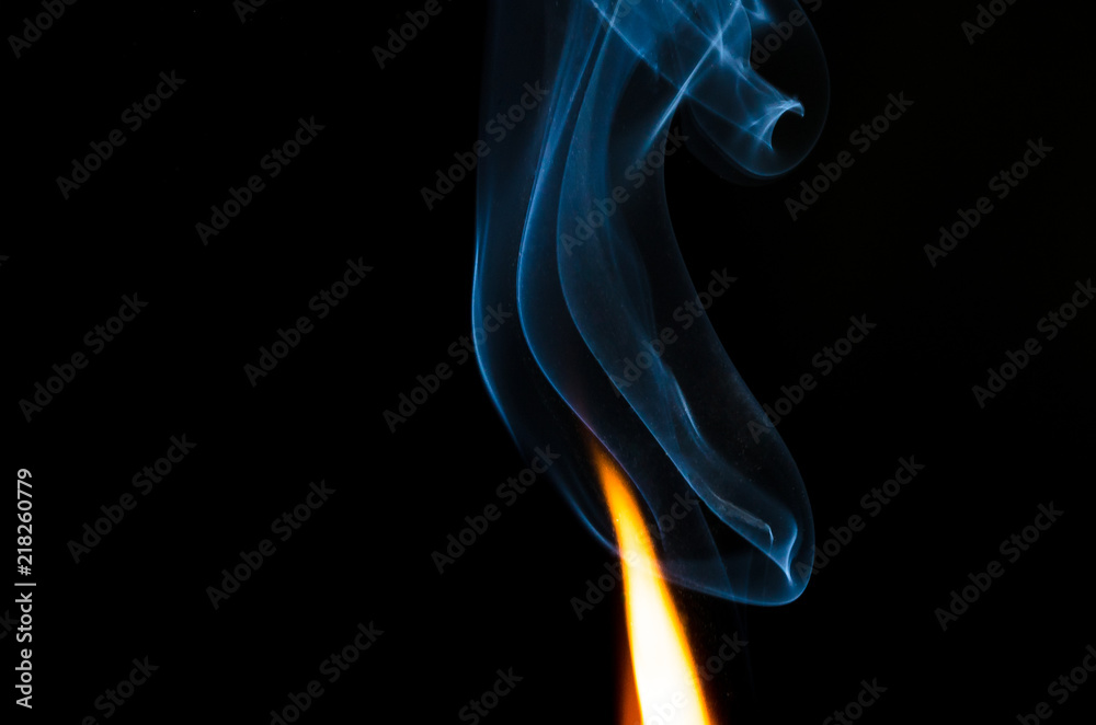 Obraz premium Where There is Fire There is Smoke