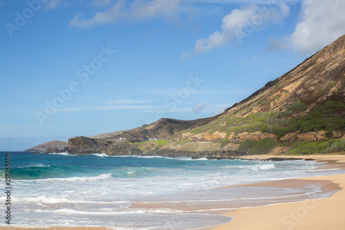 One of Beaches in Oahu, Hawaii 