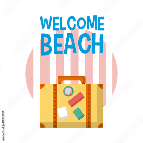 Welcome beach cartoons photo