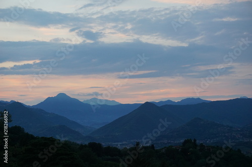 iseo sarnico lombardy italy alps