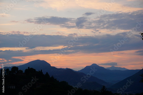 iseo sarnico lombardy italy alps