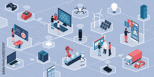 Blockchain of things