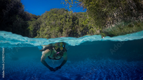 Snorkeling in Palau