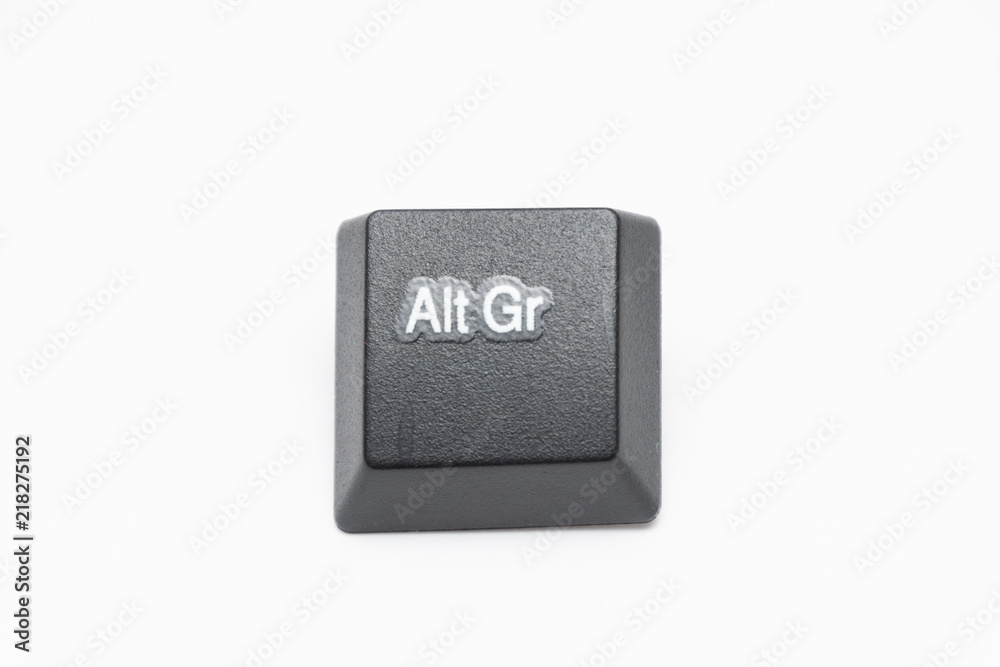 Single black keys of keyboard with different letters alt gr Single black keys of keyboard with different letters alt gr