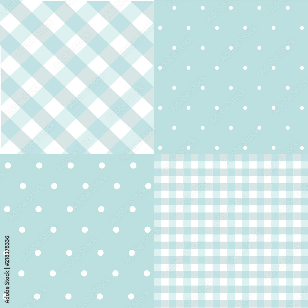 Set of baby boy seamless patterns Set of baby boy seamless patterns