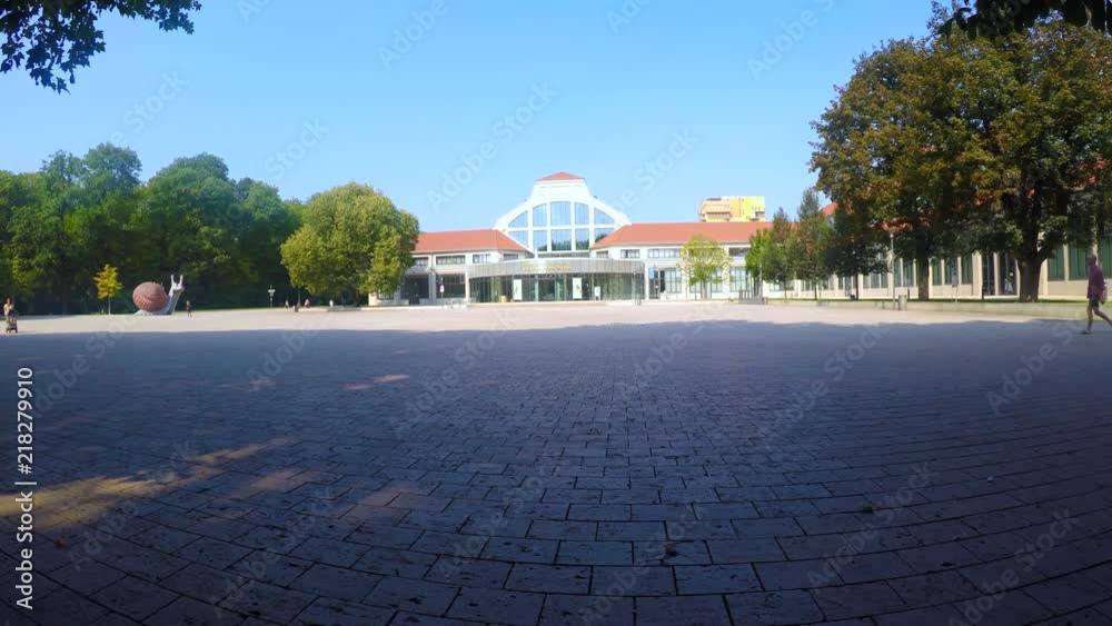 Deutsches Museum Verkehrszentrum from outside