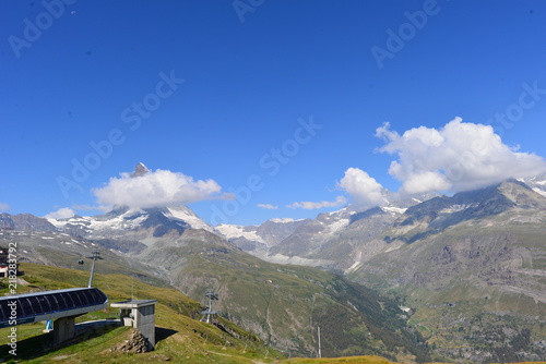 Zermatt - Bergstation Riffelberg in den Walliser Alpen