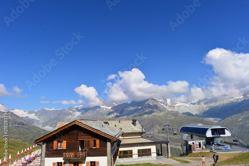 Zermatt - Bergstation Riffelberg in den Walliser Alpen