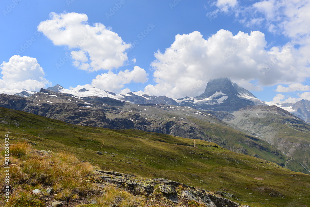 Matterhorn in den Walliser Alpen 