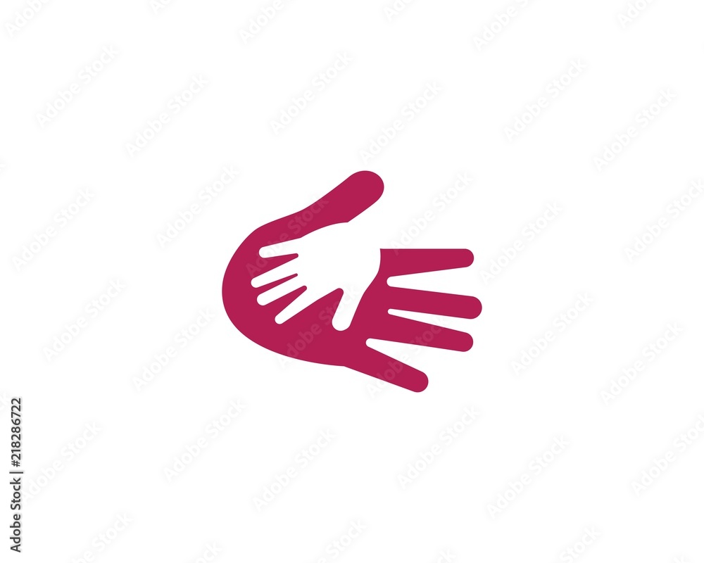 Hand Care Logo Template Hand Care Logo Template